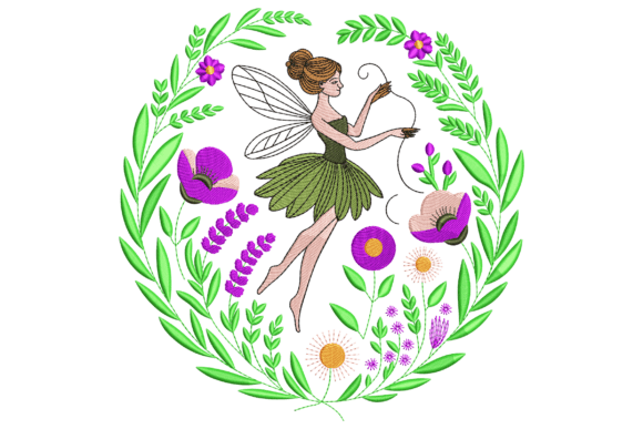 Fairy with Flowers: A Thoughtful Embroidery Review