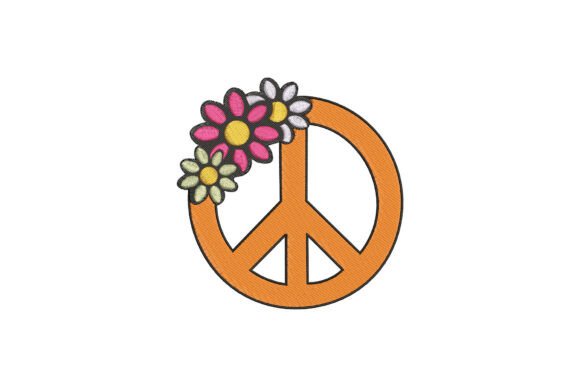 Peace and Flowers: A Whimsical Embroidery Design Worth Your Time