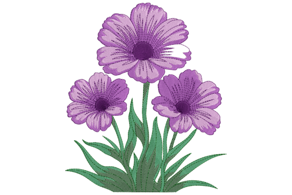 Purple Flowers: A Designer’s Real-World Embroidery Review
